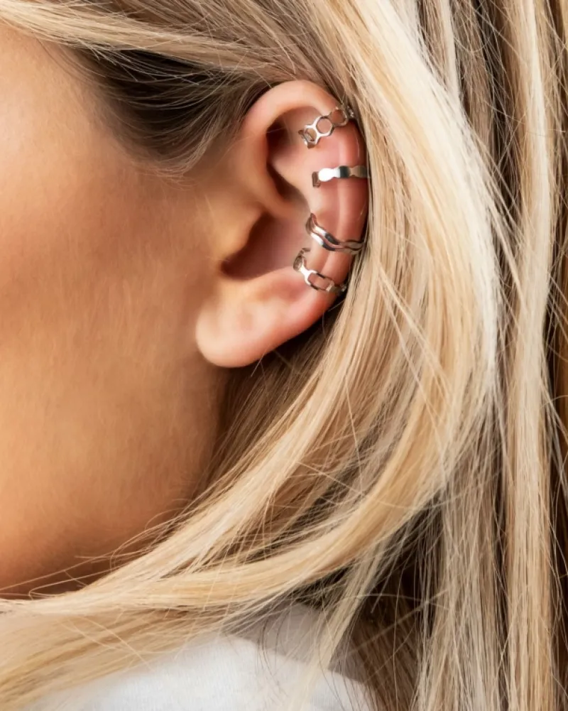 Finaste Ear cuff chain mix Online