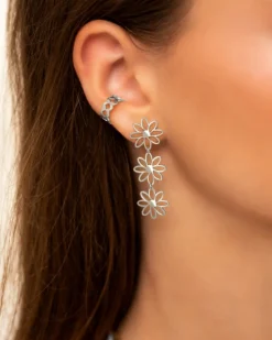 Finaste Ear cuff ruitjes Hot
