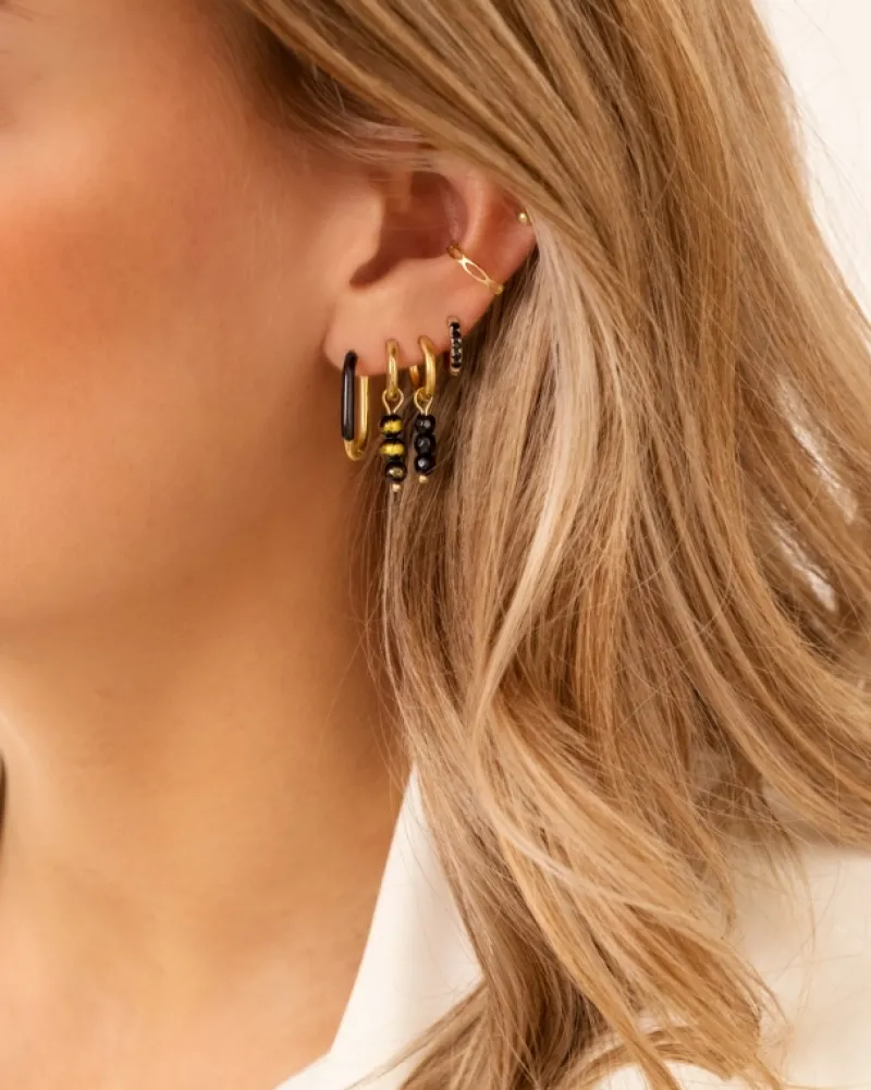 Finaste Ear cuff schakels kleur goud Outlet