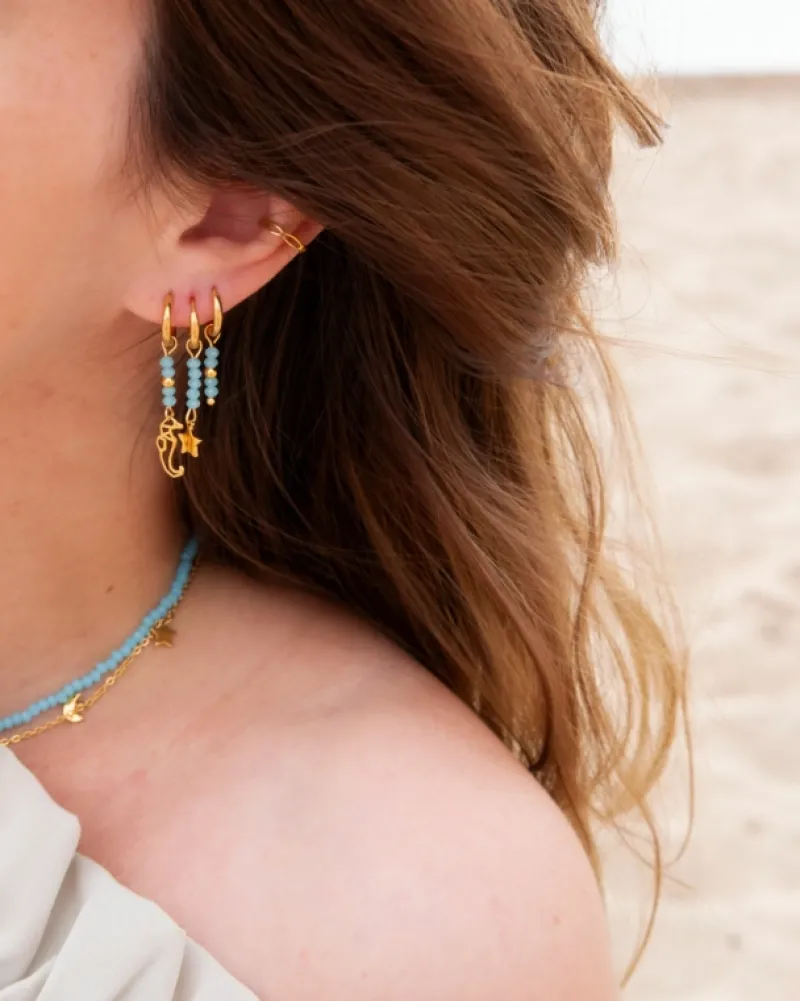 Finaste Ear cuff schakels kleur goud Outlet