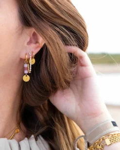 Finaste Ear cuff schakels kleur goud Outlet