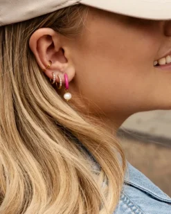 Finaste Ear cuff schakels kleur goud Outlet