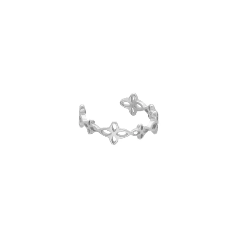 Finaste Ear cuff vintage flowers Online