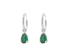 Finaste Earrings emerald drop Sale