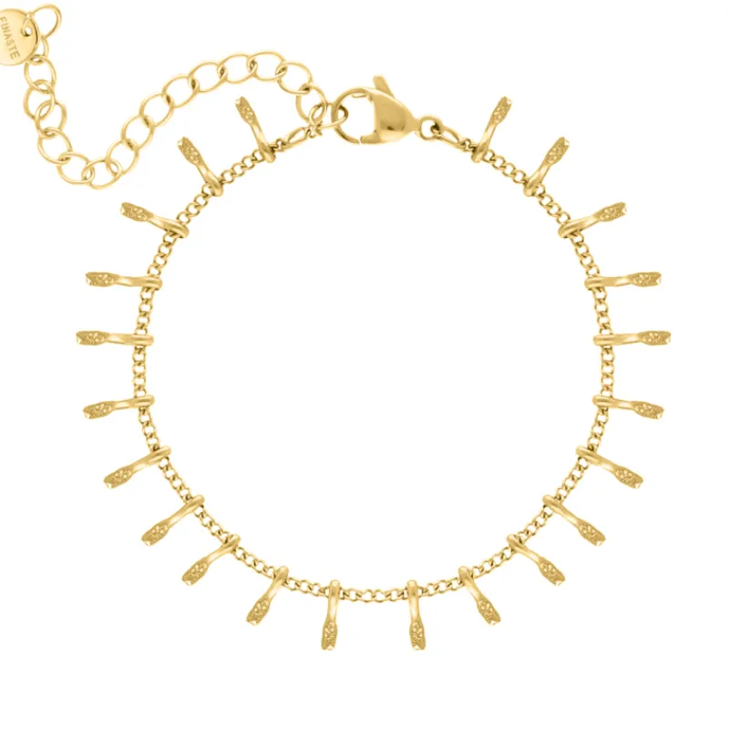 Finaste Enkelbandje boho goudkleurig Fashion