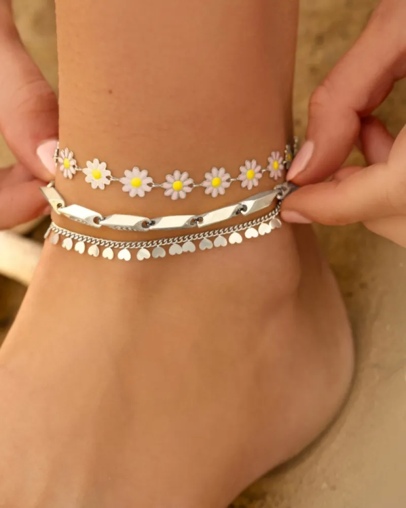 Finaste Enkelbandje little hearts Online
