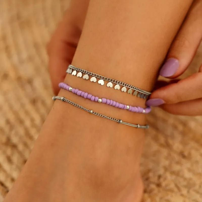 Finaste Enkelbandje little hearts Online