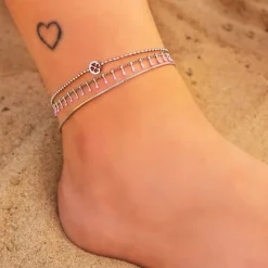 Finaste Enkelbandje Lucky Charm Fashion
