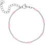 Finaste Enkelbandje Met Roze Bolletjes Outlet