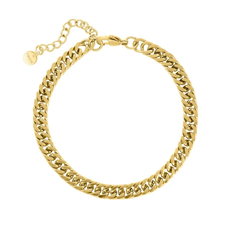 Finaste Enkelbandje musthave chain kleur goud Outlet