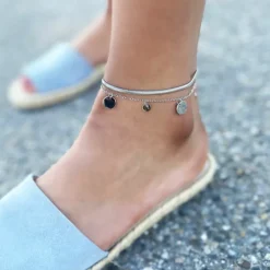 Finaste Enkelbandje snake chain New