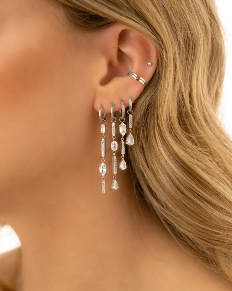 Finaste Exclusive crystal drops earrings Clearance