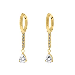 Finaste Exclusive drop earrings goldplated Online