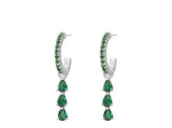Finaste Exclusive emerald drop earrings Hot