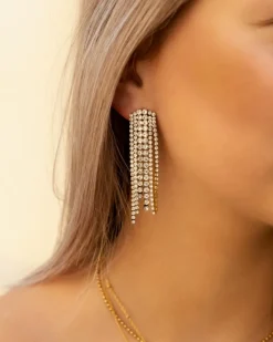 Finaste Exclusive Hollywood earrings goudkleurig Sale