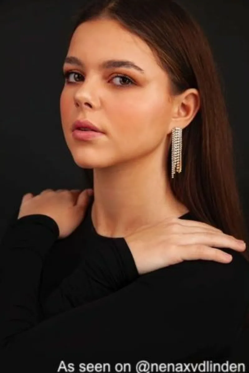 Finaste Exclusive Hollywood earrings goudkleurig Sale