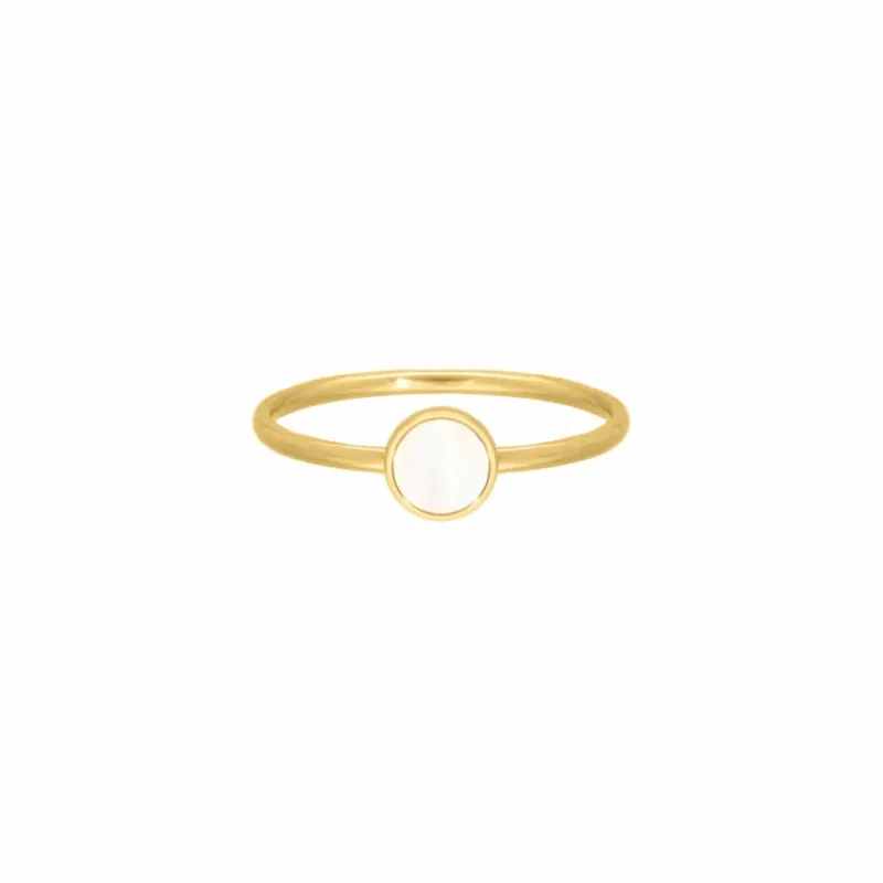Finaste Exclusive sea shell ring goudkleurig Online