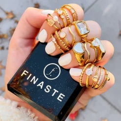 Finaste Exclusive sea shell ring goudkleurig Online