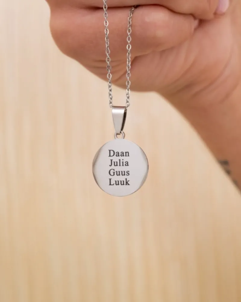 Finaste Familie naamketting Best