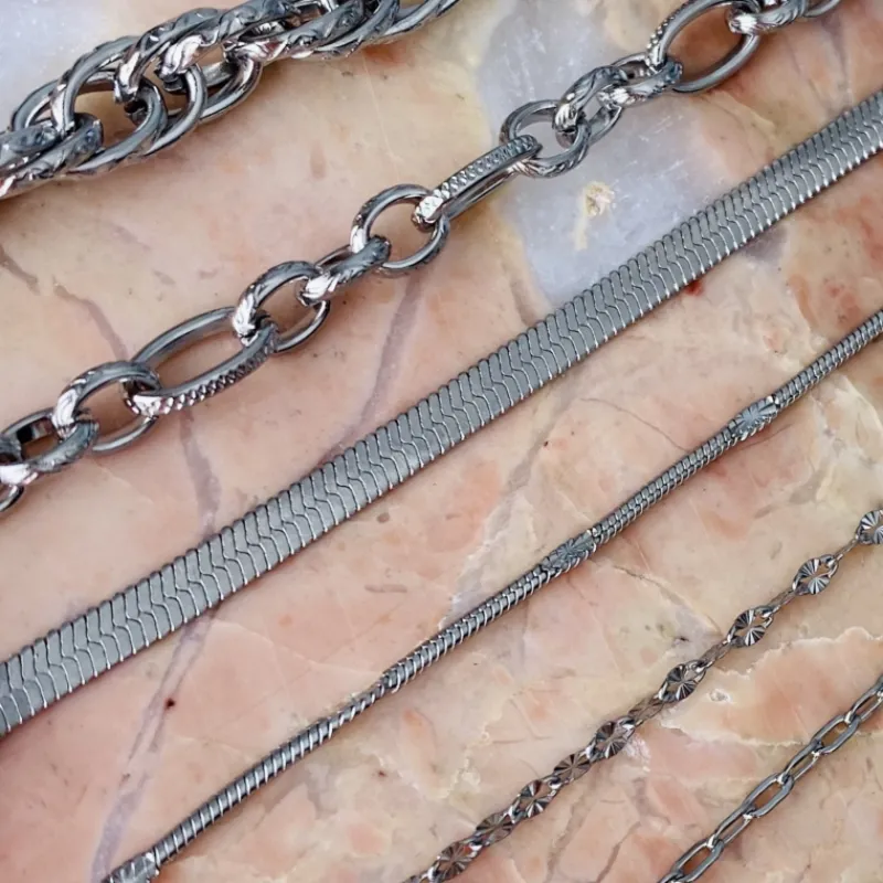 Finaste Fijne gedraaide ketting Hot