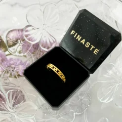Finaste Fijne ring verstelbaar gold plated Outlet