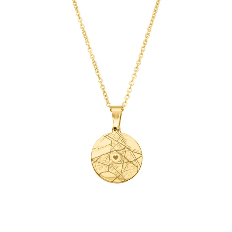 Finaste First date ketting goudkleurig Outlet