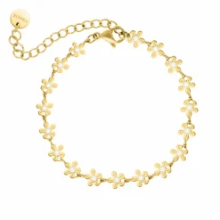 Finaste Flower Bracelet Goudkleurig Hot