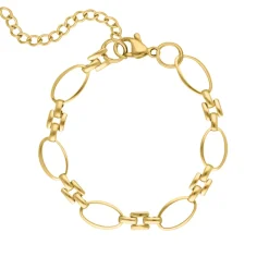 Finaste Forever chain bracelet goldplated Sale