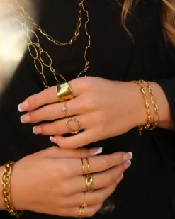 Finaste Forever chain bracelet goldplated Sale