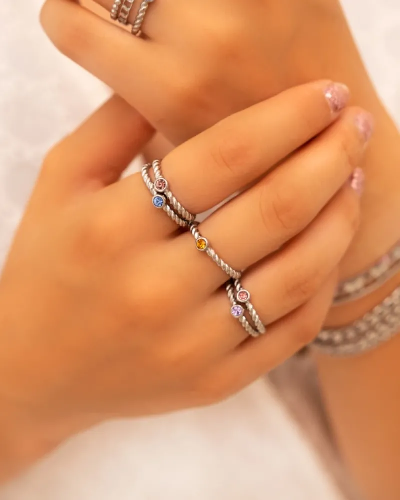Finaste Geboortesteen ring Best