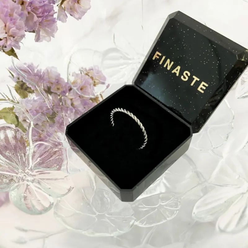 Finaste Gedraaid Ringetje Kleur Zilver Online