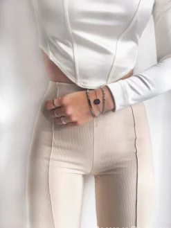 Finaste Gepersonaliseerde Armband Twee Initialen Outlet