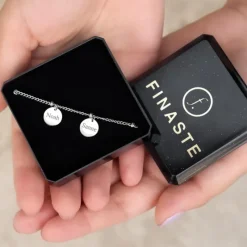 Finaste Gepersonaliseerde armband 2 muntjes Fashion