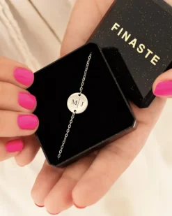 Finaste Gepersonaliseerde Armband Twee Initialen Outlet