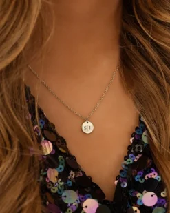 Finaste Gepersonaliseerde Ketting Twee Initialen Discount