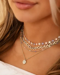 Finaste Gepersonaliseerde Ketting Twee Initialen Discount