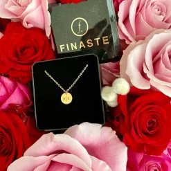 Finaste Gepersonaliseerde Ketting Twee Initialen Goud Kleurig Best