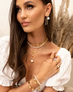 Finaste Goaldigger ring goudkleurig Discount