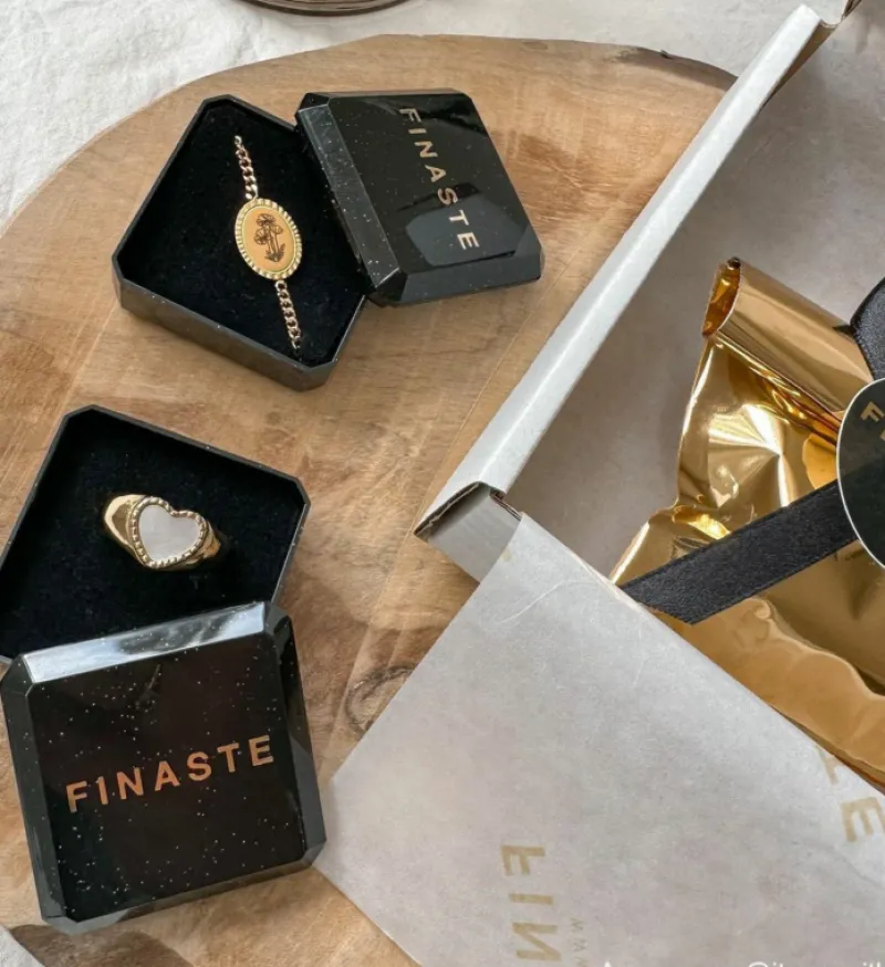 Finaste Goaldigger ring goudkleurig Discount