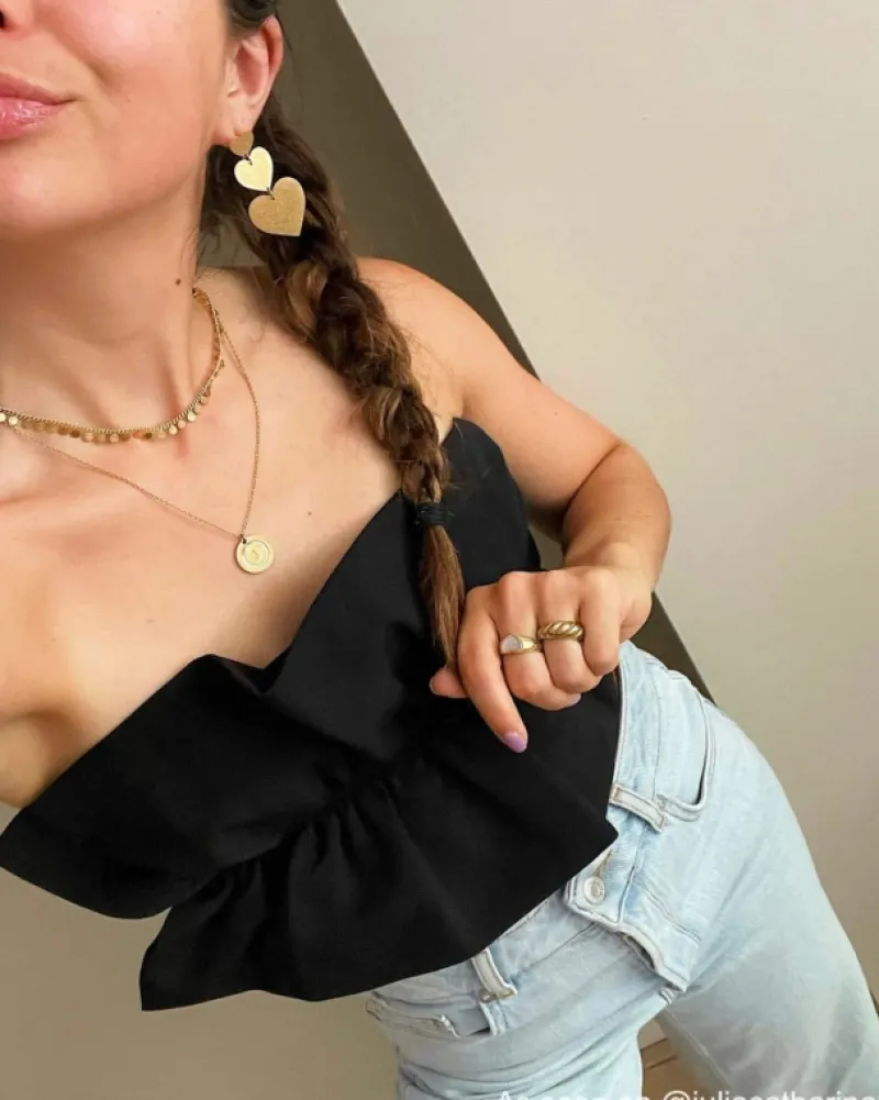 Finaste Goaldigger ring goudkleurig Discount