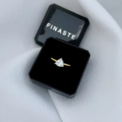 Finaste Golddigger ring triangle gold plated Outlet