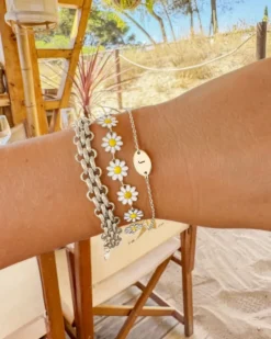Finaste Graveerbaar armbandje met ovaal muntje Hot