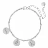 Finaste Graveerbare armband 3 muntjes Fashion