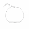 Finaste Graveerbare Armband Bar Clearance