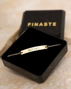 Finaste Graveerbare Armband Bar Clearance