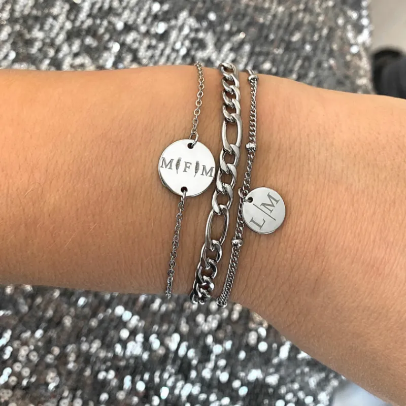 Finaste Graveerbare Armband Met Muntje Best