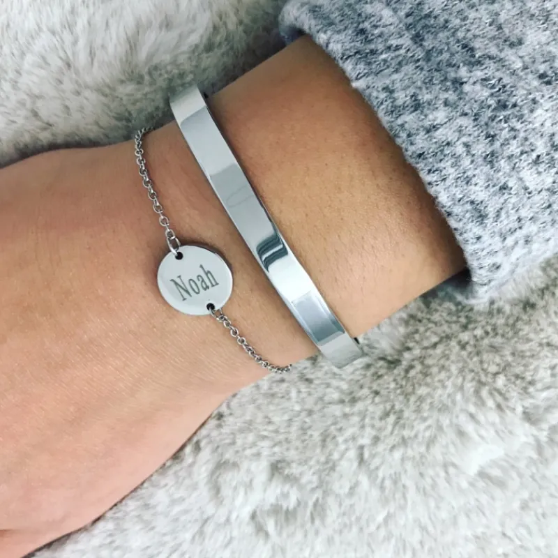Finaste Graveerbare Armband Rond Online