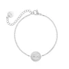 Finaste Graveerbare armband vintage coin New