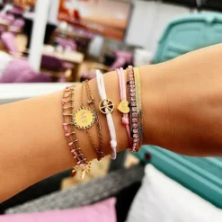Finaste Graveerbare Armband Vintage Bedel Goudkleurig Clearance