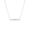Finaste Graveerbare Bar Ketting New